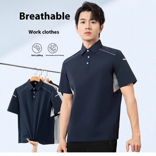 120g Ice Feeling Quick-drying Technology With Pencil Case Short Sleeves